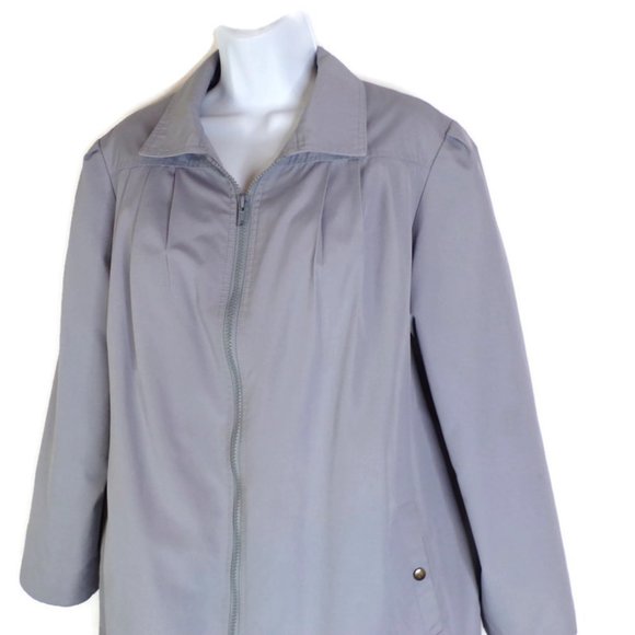 London Fog Ladies Coat with Removable Lining Size 14 Reg ESW2750 4/22 - Picture 3 of 7